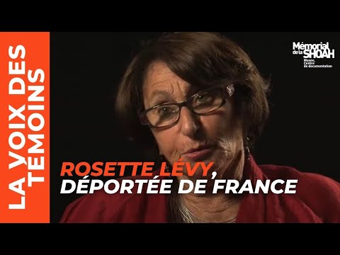 Rosette Lévy, déportée