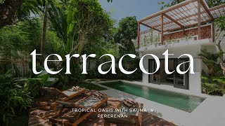 Villa Terracota: Tropical Oasis with Sauna in Pererenan