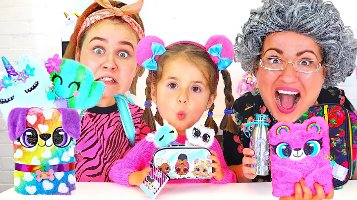 Ruby and Bonnie Play Back to School Switch Up Chal...