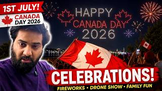 We Celebrated Canada Day 2026 | Fireworks, Drone Show & Unforgettable Moments!
