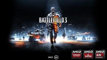 Battlefield 3 Singleplayer on AMD A-Series APU KAVERI A10-7850K Gameplay