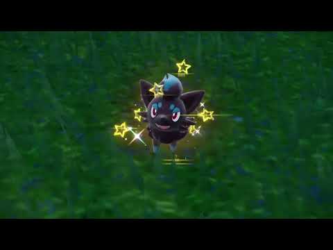 Encountering a Shiny Zorua in Pokémon Scarlet!!!