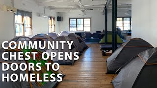 A group of homeless people are calling on the City of Cape Town to step up and take responsibility for them. The Community Chest building opened its doors to a group of 170 of them after the City apparently left them outside a site after the Strandfontein camp closed