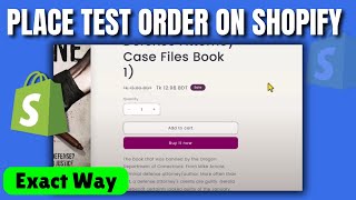 How to do a test order on shopify (2026)