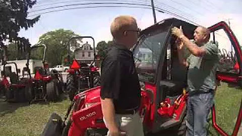 Massey Ferguson GC1700 Series with all steel cab or soft side cab