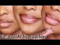 BEST NUDE LIP COMBOS FOR DARK SKIN WOMEN | AISHA ALABI