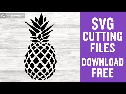 Pineapple Svg Free Cut Files for Scan n Cut Free Download