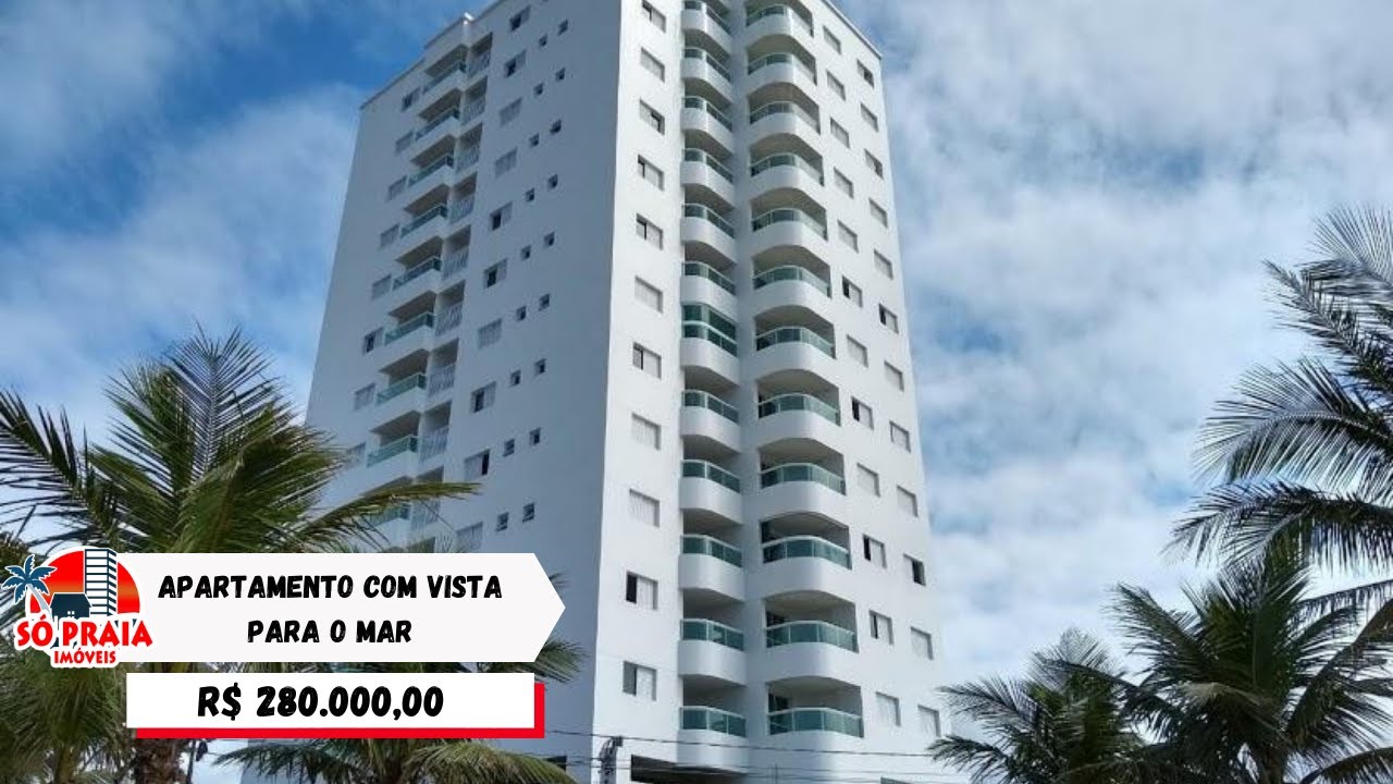Apartamento com 2 dormitórios à venda, 67 m² por R$ 280.000 - Jardim Santa Eugênia - Mongaguá/SP