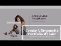 Create a portfolio Website using bootstrap, CSS, Scroll animations : Part 1