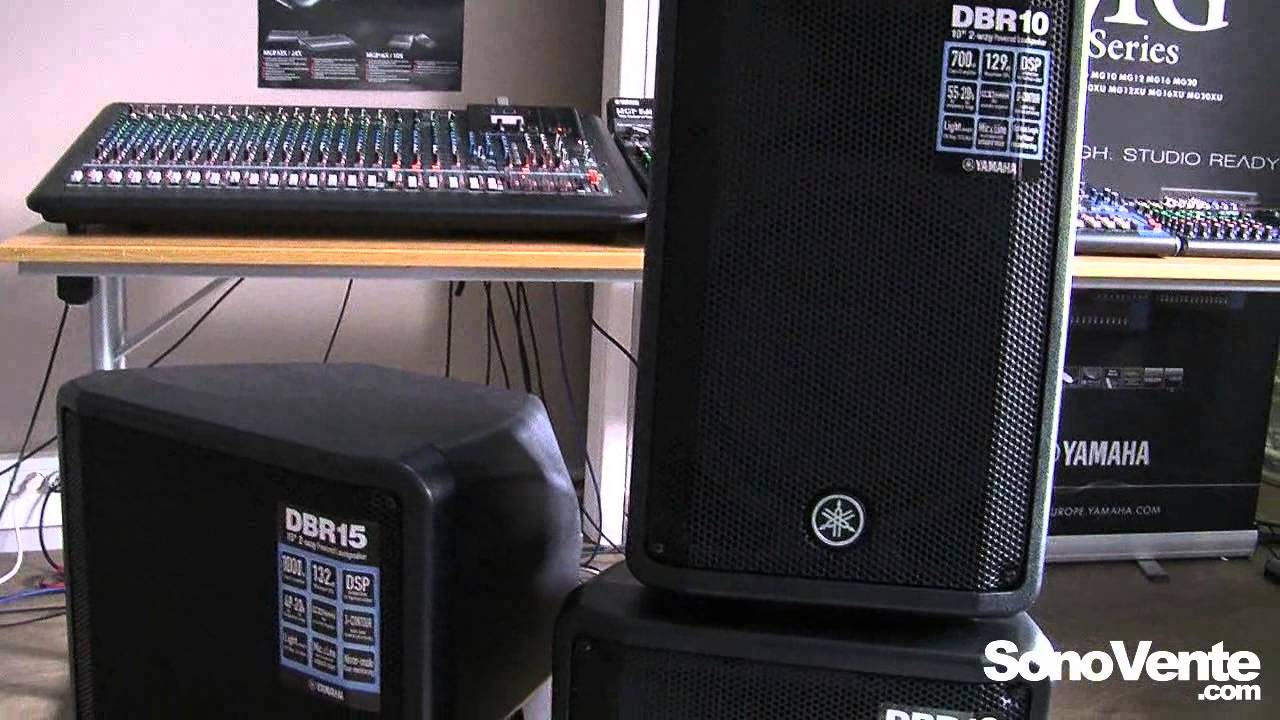 Enceinte amplifiée Yamaha DXR12