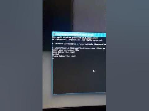 Connect two computer using Python - YouTube