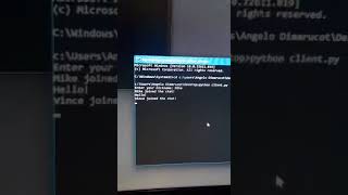 Connect two computer using Python