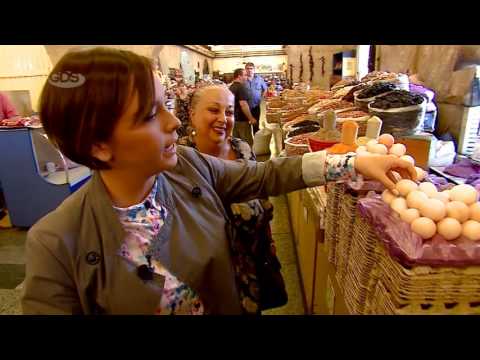 ნუცა ბაიაძე ბაზარში გურმან მეგზურთან დოდოშკა ხურცილავასთან ერთად