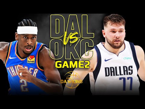 Dallas Mavericks vs OKC Thunder Game 2 Full Highlights | 2024 WCSF | FreeDawkins