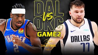 Dallas Mavericks vs OKC Thunder Game 2 Full Highlights | 2024 WCSF | FreeDawkins screenshot 4