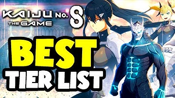 Global Tier List (All Characters Explained) - Kaiju No. 8: The Game