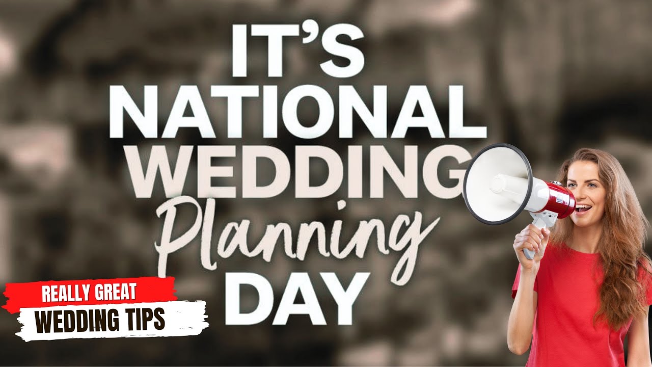 National Wedding Planning Day Live Podcast YouTube