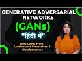 Generative Adversarial Networks | GANs explained in Hindi
