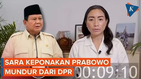 Rahayu Saraswati Keponakan Prabowo Mundur dari DPR RI
