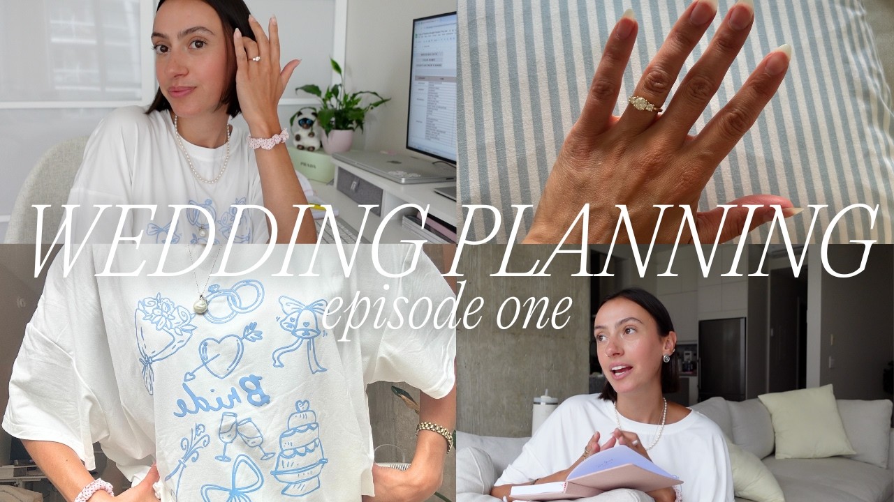 WEDDING SERIES EP. 1 ๐ planning my dream wedding on a budget, where to ...