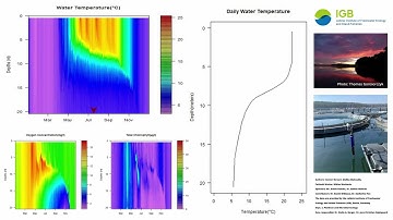Stechlinsee: Development of water parameters over time