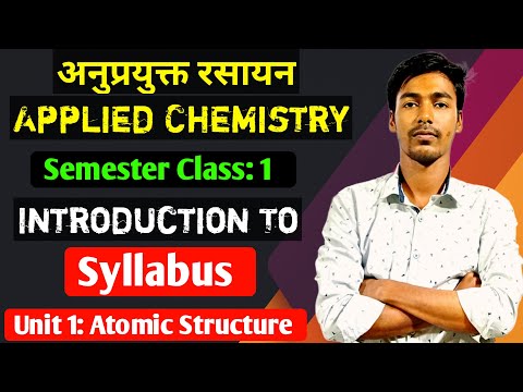 Applied Chemistry 1st
