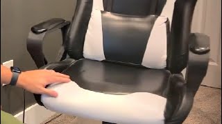 Gaming Chair Massage Office Chair Racing Chair with Lumbar Support Arms Headrest Review by Taylor Nave 3 views 2 days ago 2 minutes, 19 seconds