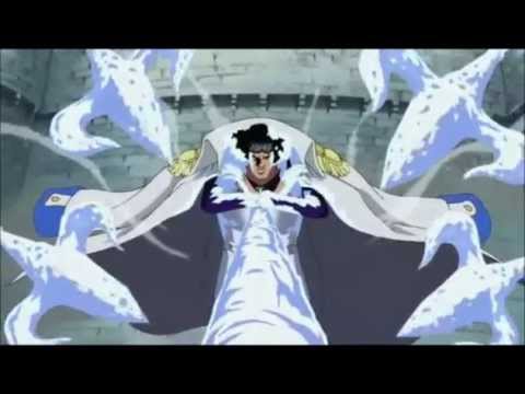 【海賊王】白胡子 VS 海軍大將青雉