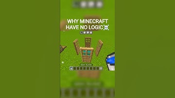 WHY MINECRAFT HAVE NO LOGIC 😭😶 PART-2