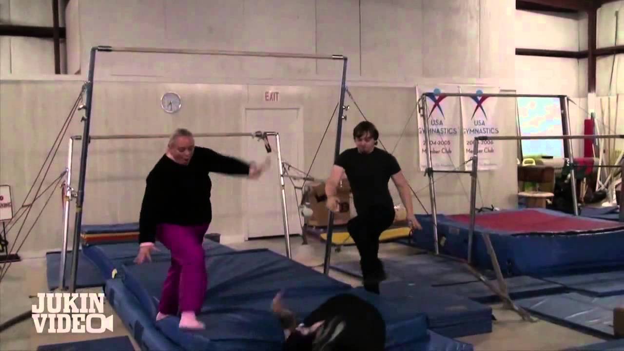 Gymnastics Uneven Bar Flip Fail ThrowbackThursday fail gymnastics