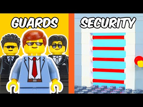 I protected a LEGO PRESIDENT...