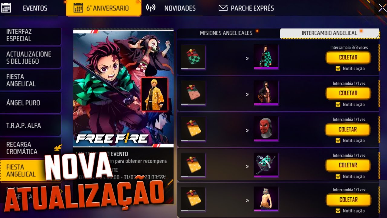 Free Fire MAX é lançado mundialmente junto com nova atualização do