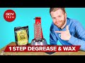 The quickest and easiest way to wax a chain