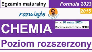 rozwiązanie arkuszy | chemia CKE 2024 maj💙 matura chemia 2024