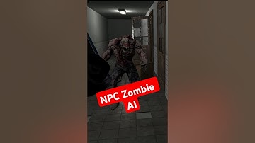 Unity AI Navigation Zombie! (Beware of Spooky Scenes👻)