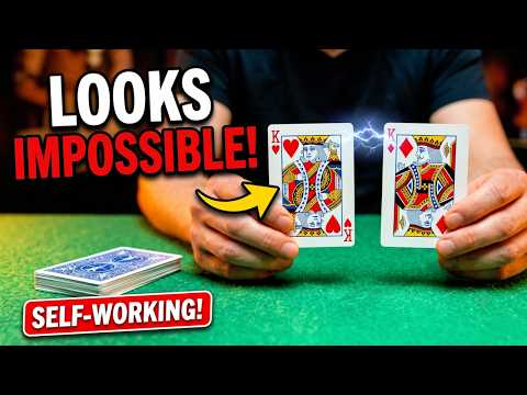 No Skill. Maximum Reactions! (Self-Working Card Trick)