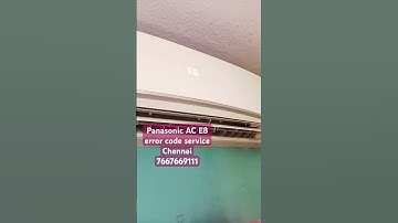 Panasonic AC E8 error code service Chennai #panasonicac