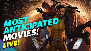 Most Anticipated Upcoming Movies In 2024! - LIVE #deadpool