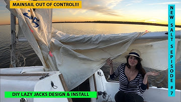 DIY Sailboat Lazy Jacks  - New Salts Episode 7
