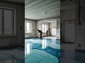 THIS OCEAN EPOXY FLOOR IS NEXT LEVEL #epoxyfloor #renovation #satisfying