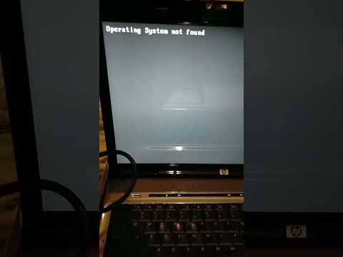 Operating system not found Windows 7