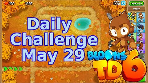 Bloons TD 6 Daily Challenge | Medieval Time | No MK | May 29 2022