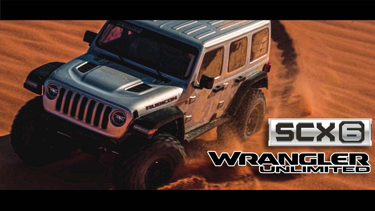 Axial® SCX6 Jeep® JLU Wrangler 4WD RTR - YouTube