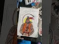 Hanuman ji drawing with easy step by step😍😍😍😍. //