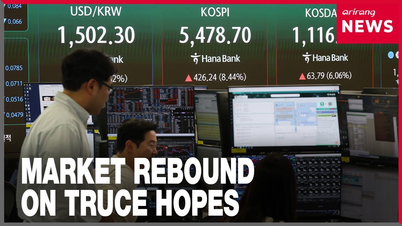 De-escalation hopes boost South Korea's stock market, ease currency pressure