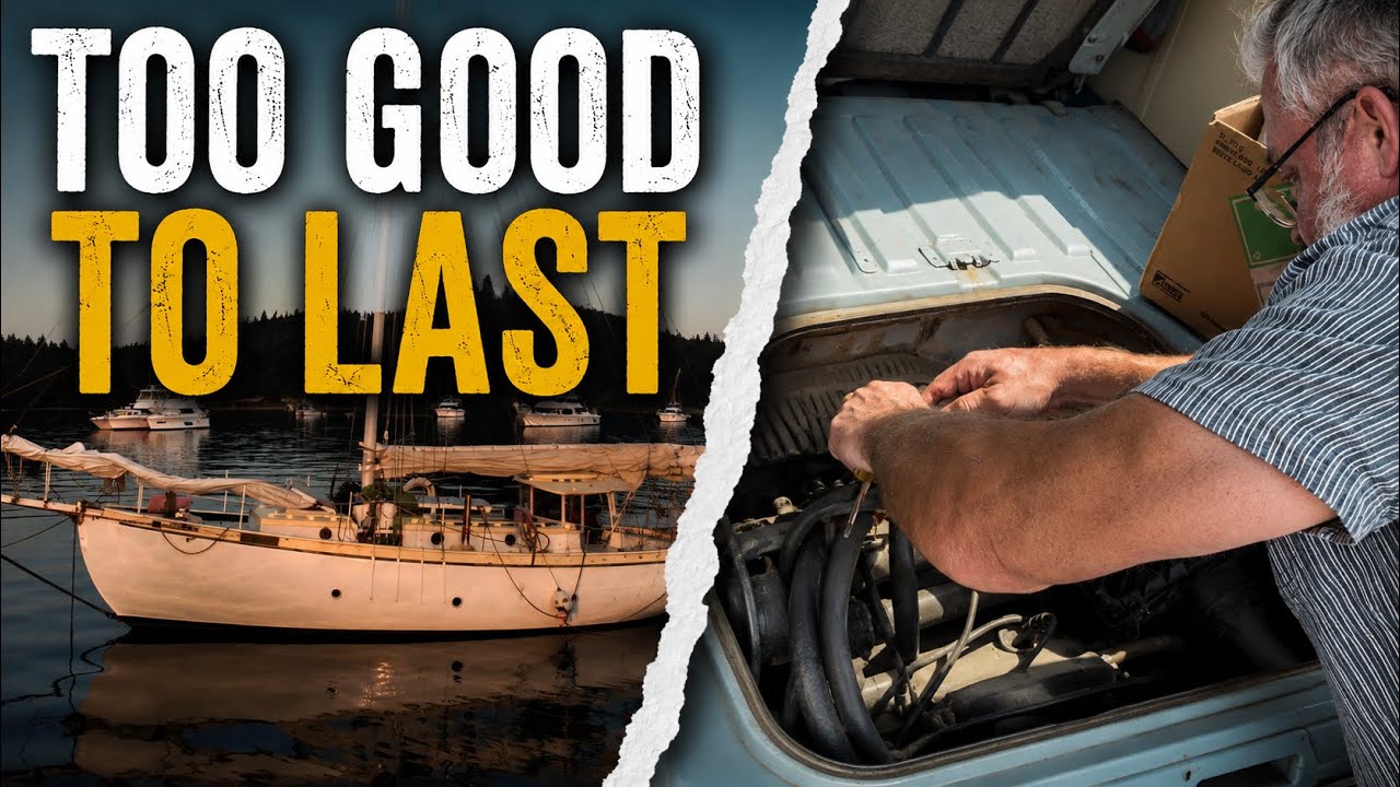 ⁣It’s Not Always Romantic | The Challenges Of Wooden Boat Life | Our New VW Van