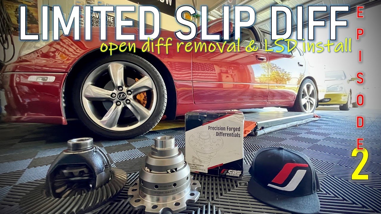 Limited-Slip Diff (LSD) in my LEXUS GS400! Out with the old, in with the new! Episode 2