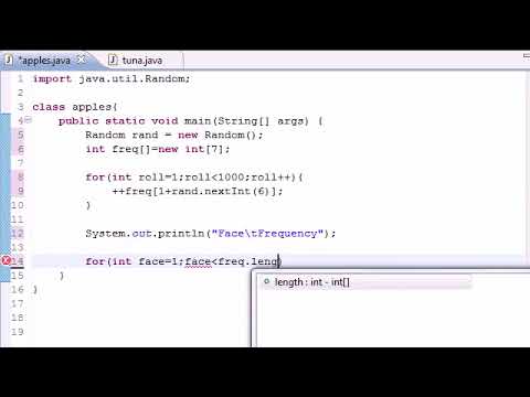 Java Programming Tutorial   30   Array Elements as Counters   YouTube