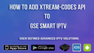 HOW TO ADD XTREAM-CODES API GSE SMART IPTV image