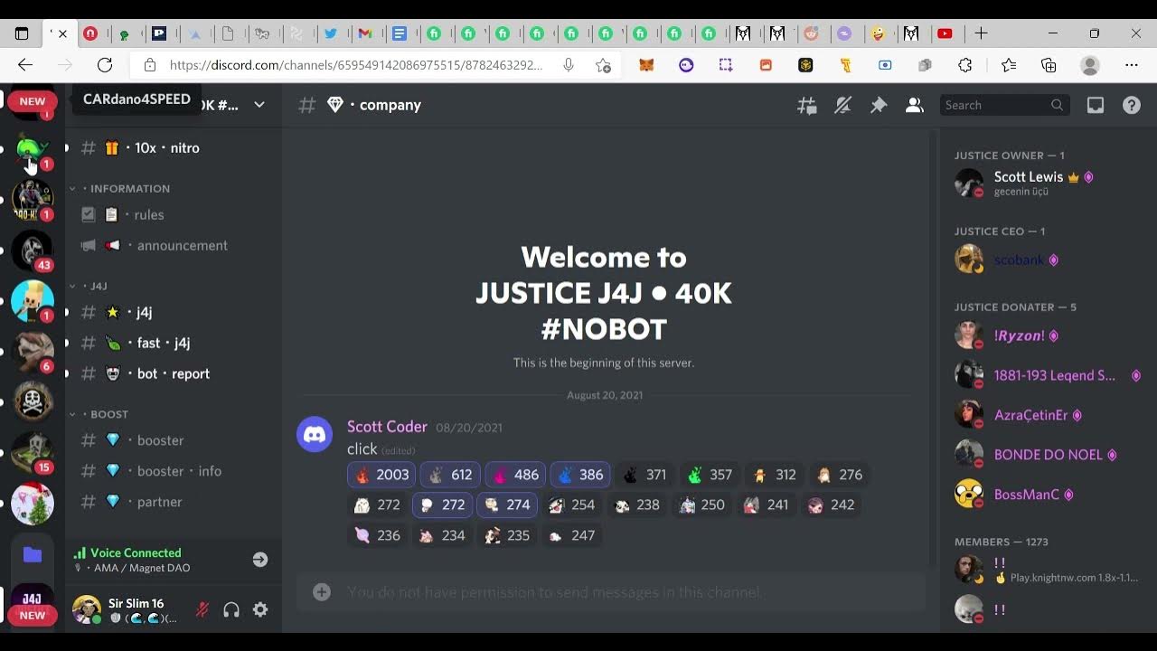 Join 4 Join tutorial Discord Servers j4j trick for whitelist contests